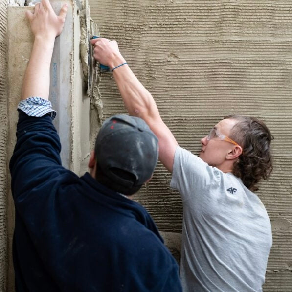Plastering